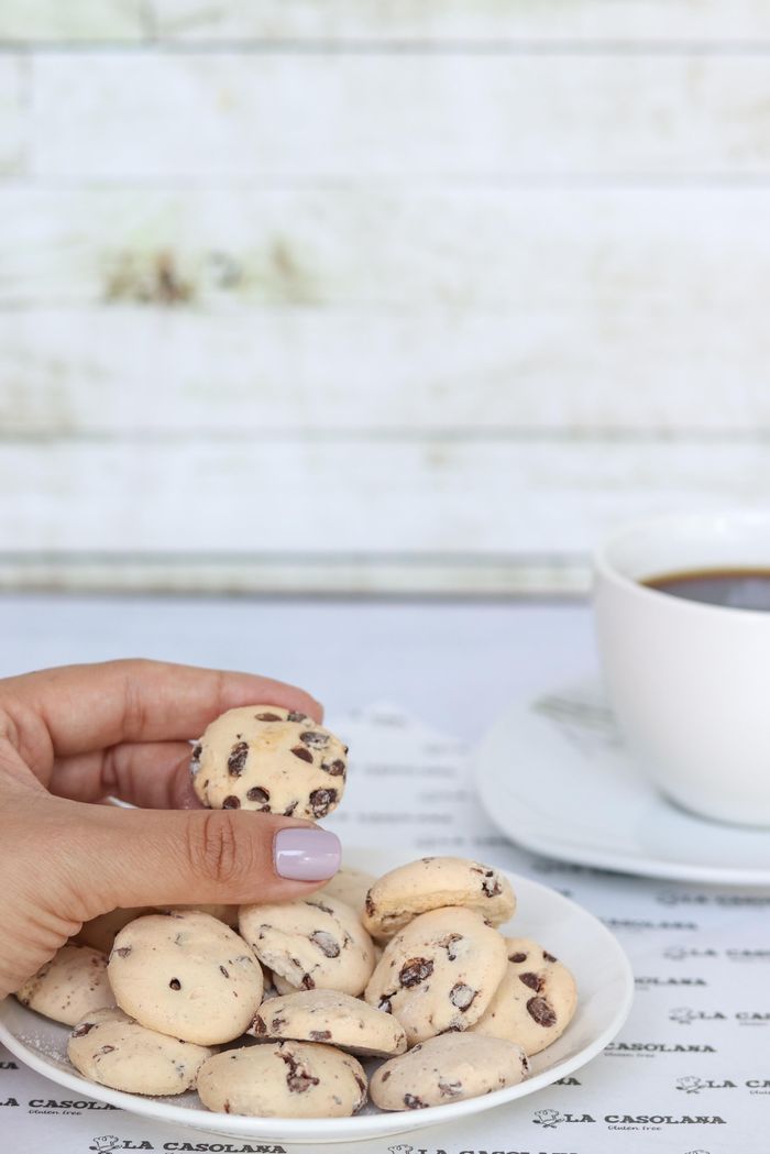 Galletitas con chips de chocolate sin gluten
