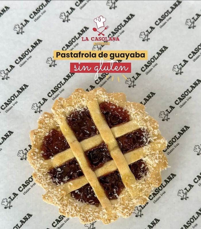 Pastafrola de guayaba sin gluten