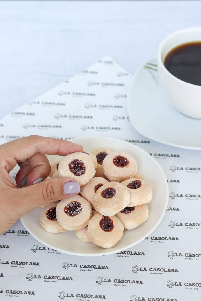 Pepas de guayaba sin gluten